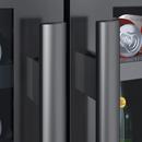 CCY 24 UNDERCOUNTER BLACK STAINLESS WINE AND BEVERAGE COOLER 