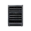 CCY 24 UNDERCOUNTER BLACK STAINLESS DUAL ZONE WINE COOLER 
