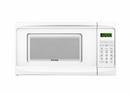 700 W Compact Microwave in White