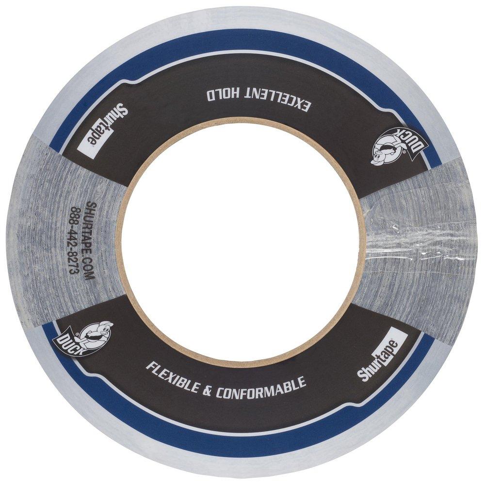 Shurtape Silver 55m x 48mm Plastic and Cloth Duct Tape (Case of 24 Rolls) 