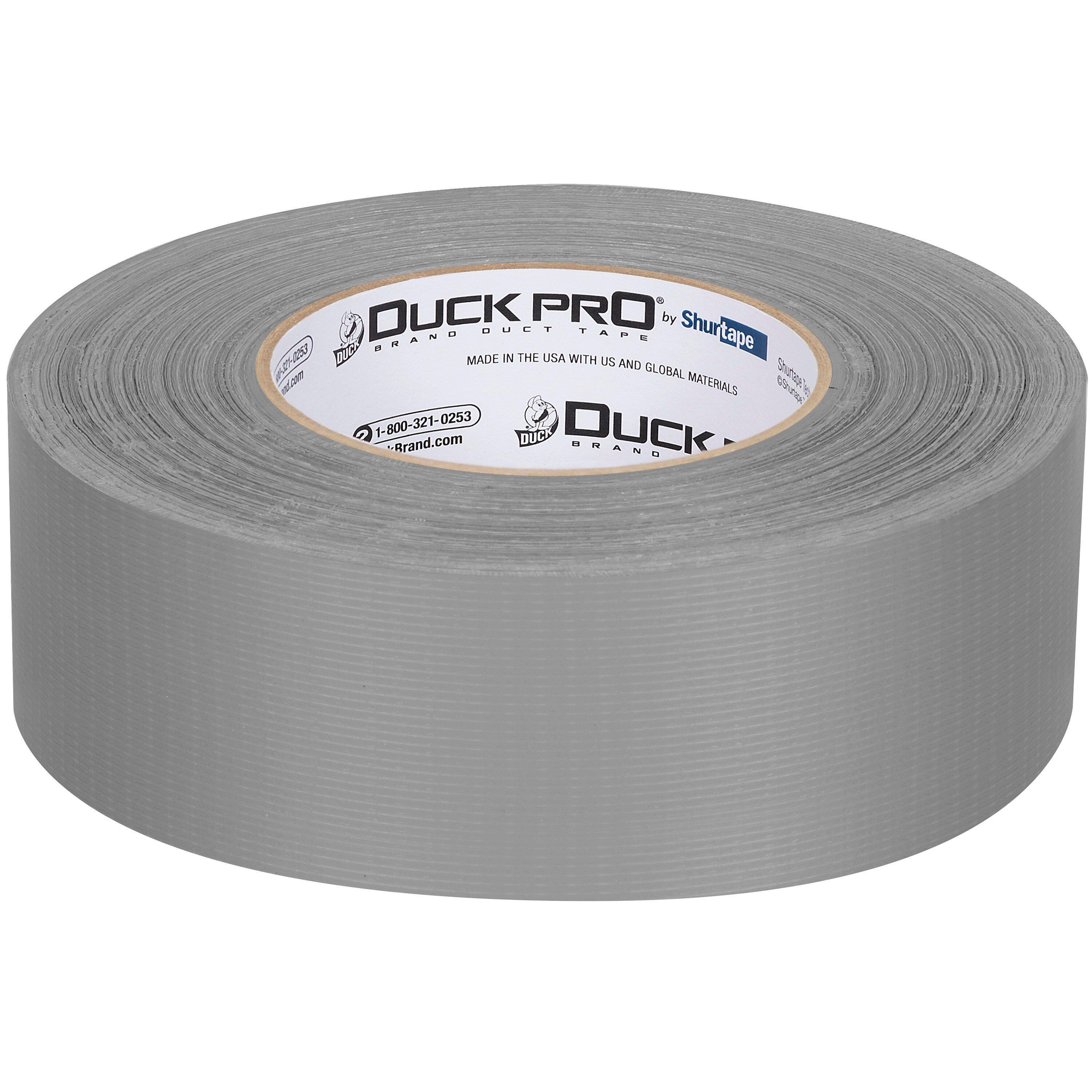 Shurtape Silver 2 in. x 60 yd. Professional Co-Extruded Cloth Grade Duct Tape 