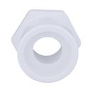 White PVC Schedule 40 Female Bushing 