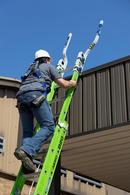 Werner Ladder Safety Green Fiberglass 375 lb. Extension Ladder 
