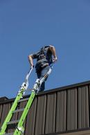 Werner Ladder Safety Green Fiberglass 375 lb. Extension Ladder 