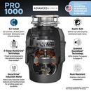 1 hp Pro 1000 Garbage Disposal with Cord 