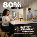 1-1/4 hp Pro 1250 Garbage Disposal with Cord 