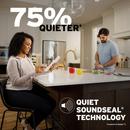 InSinkErator&reg; Black Continuous Feed Garbage Disposal with SoundSeal Technology 