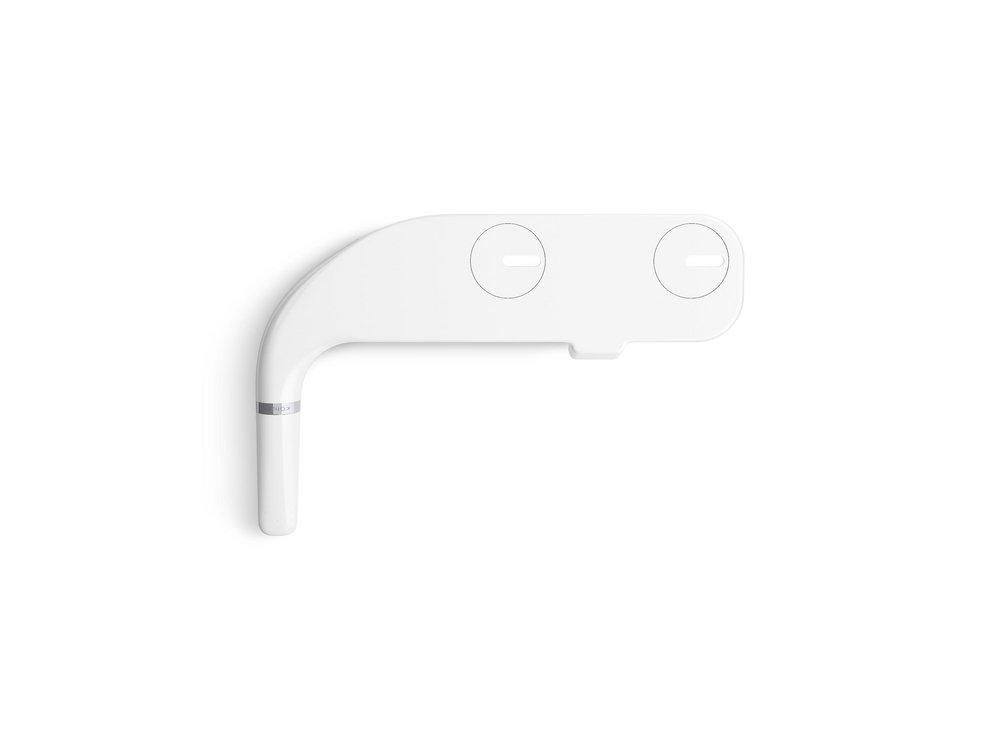 KOHLER White 1/2 x 16-13/16 in. Plastic Toilet Seat Attachment 
