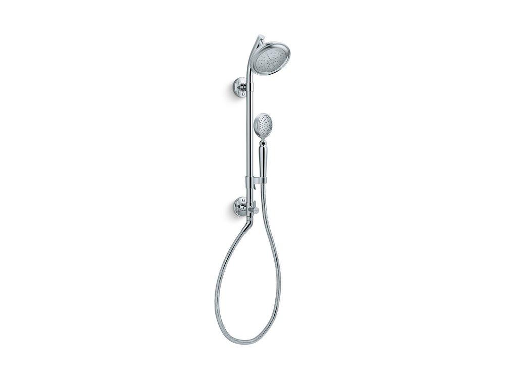KOHLER Polished Chrome Single Function Shower System 