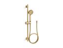 Multi Function Hand Shower in Vibrant Brushed Moderne Brass 