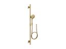 Multi Function Hand Shower in Vibrant Brushed Moderne Brass 