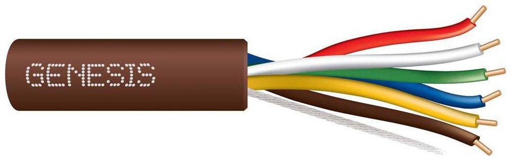 Genesis Brown 18/6 ga Brown CL2 Thermostat Wire 