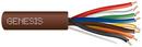 250 ft 18 ga 8-Conductor Solid Thermostat Cable in Brown