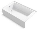 60 in. x 36 in. Alcove Bathtub with Left Drain 