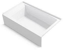 60 in. x 36 in. Alcove Bathtub with Right Drain