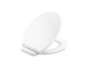 KOHLER White Round Closed Front with Cover Toilet Seat 