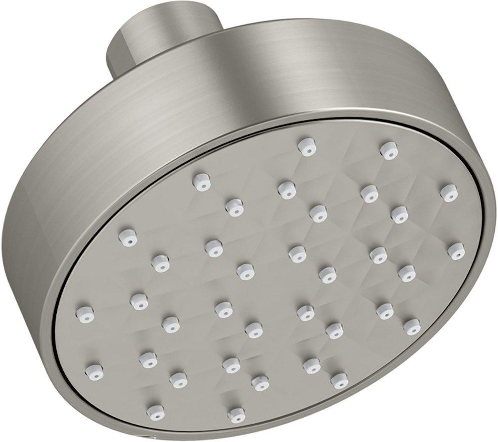 KOHLER Vibrant&reg; Brushed Nickel Single Function Showerhead 