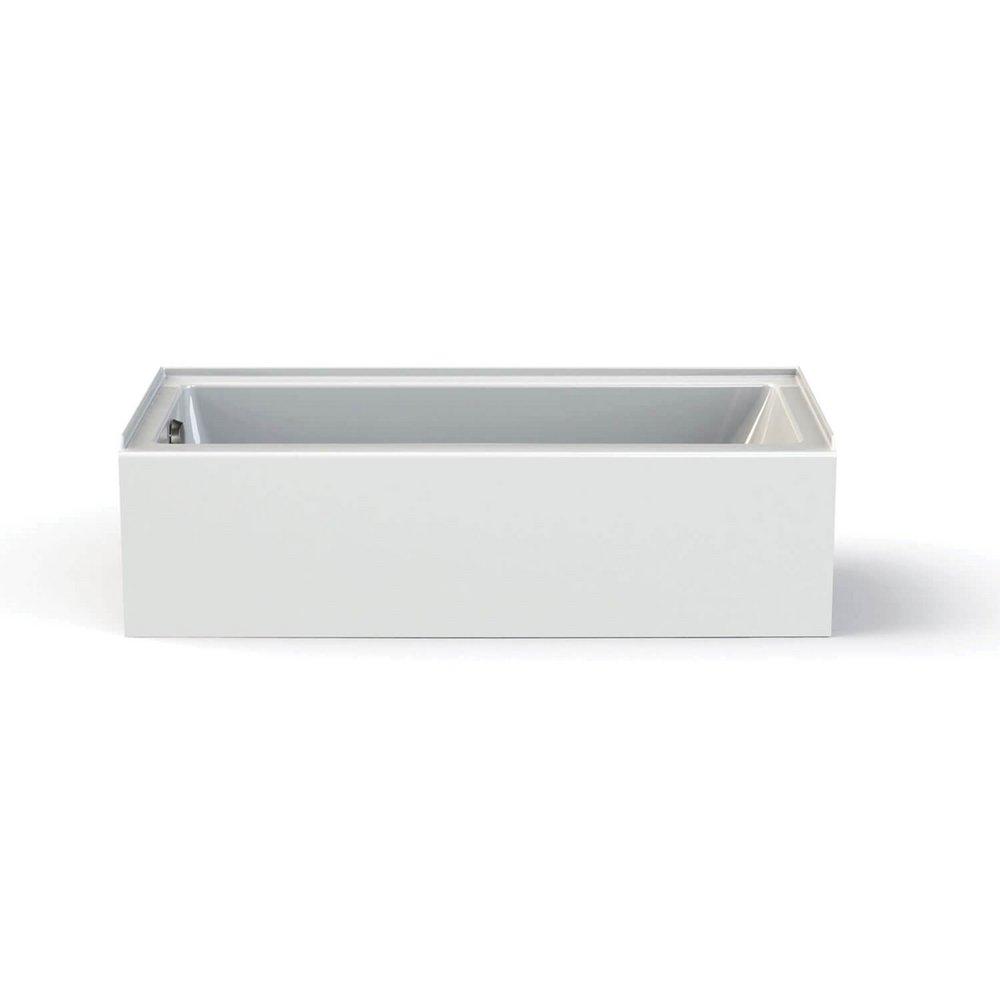 60 in. x 30 in. Alcove Bathtub with Left Drain 