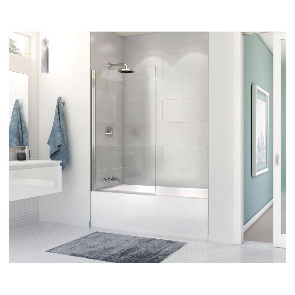 60 in. x 30 in. Alcove Bathtub with Left Drain 
