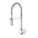 Single Handle Pre-Rinse Kitchen Faucet in Chrome