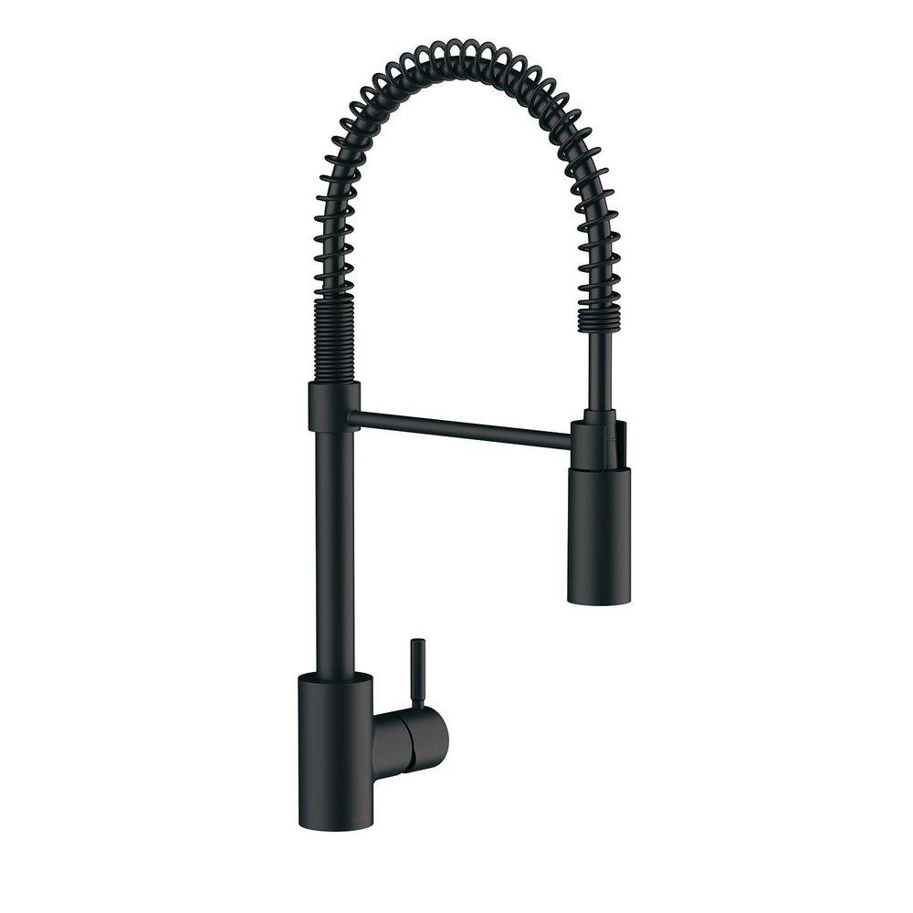 THE FOODIE 1H PRE-RINSE KITCHEN FAUCET 1.75GPM SATIN BLACK 