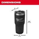 Milwaukee® Black Metal Cup 