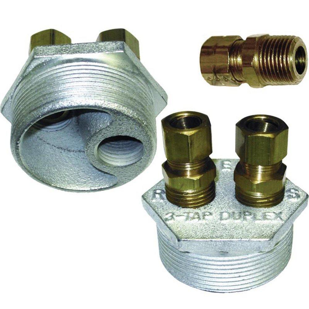 2X1/2X1/2 DUP TANK BUSH 3W TAP 