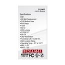 SATCO Clear Dimmable LED Medium E-26 Bulb (Pack of 4) 