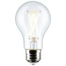8 WATT A19 LED; CLEAR; 5000K; MEDIUM BASE; 120 VOLT; 4-PACK 