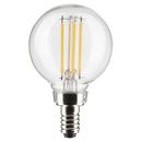 4W G16.5 LED Clear 3000K Candelabra Base Bulb (Pack of 2)