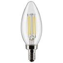 5.5 WATT B11 LED; CLEAR; CANDELABRA BASE; 5000K; 500 LUMENS; 120 VOLT; 2-PACK 