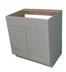 30 x 34-1/2 x 21 in. Shaker Vanity in Gray 