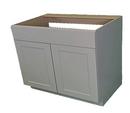 FL VANITY SINK BASE, 36X 34.5X 21D SHAKER GREY TF 
