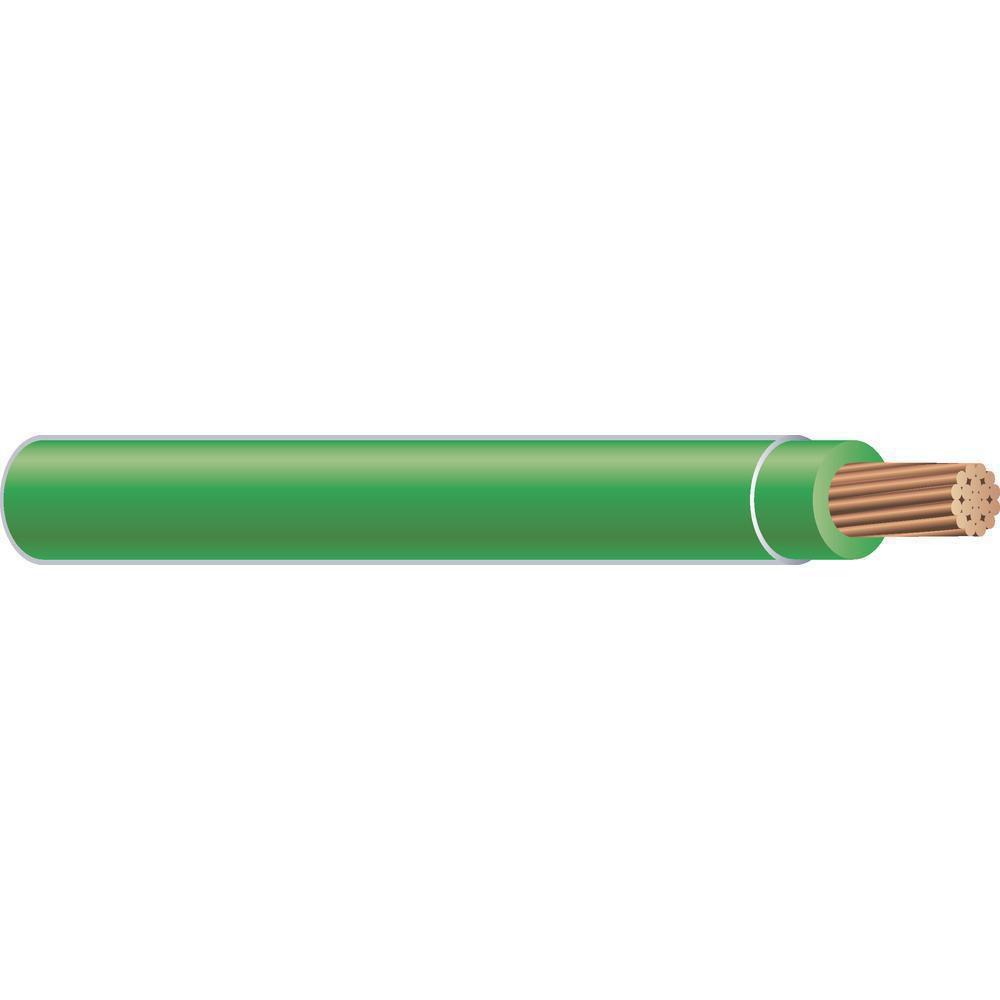 Southwire&reg; Green 10 ga Green THHN Cable 