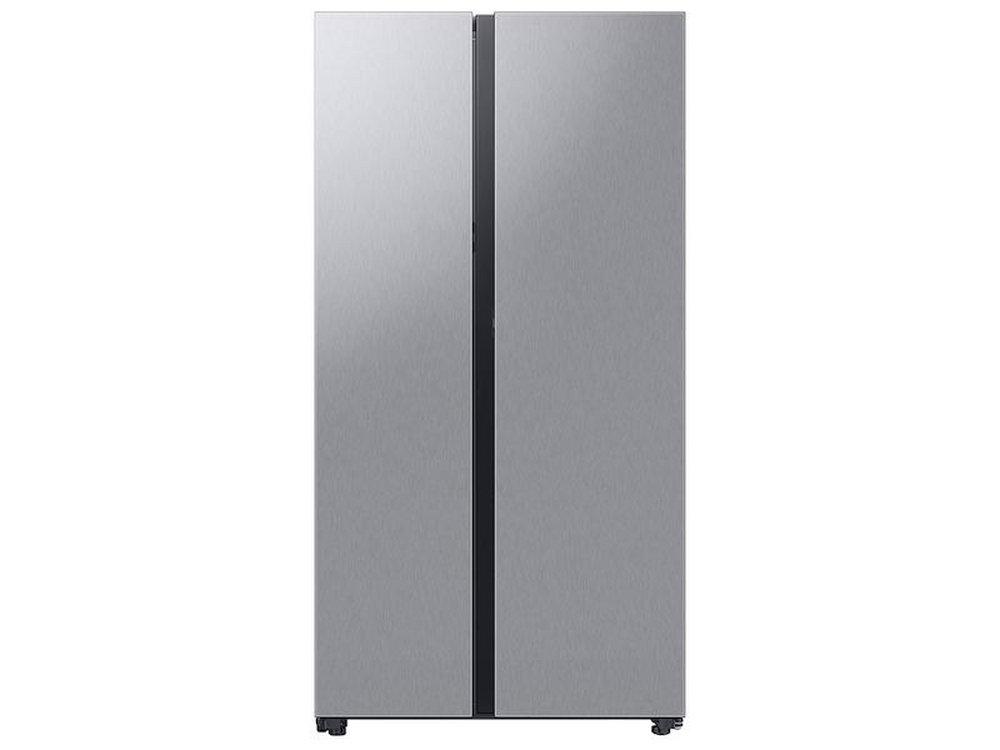 Samsung Stainless Steel 22.6 cu. ft. Counter Depth and Side-By-Side Refrigerator 
