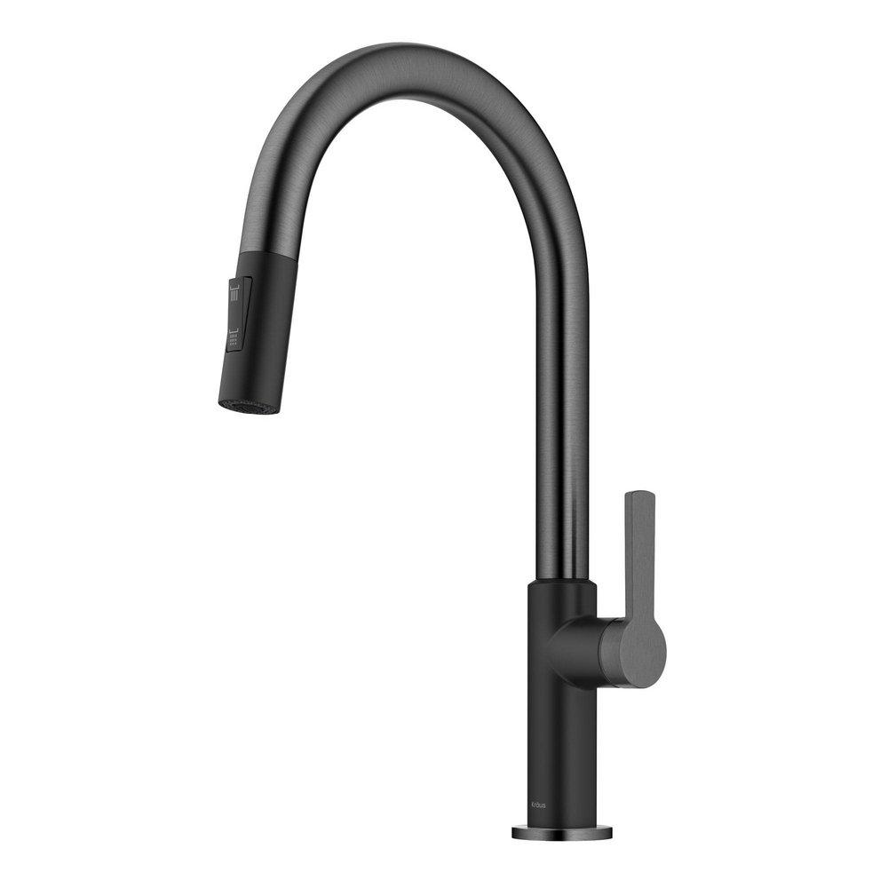 OLETTO 1.8 GPM SINGLE HANDLE PULL-DOWN KITCHEN FAUCET 
