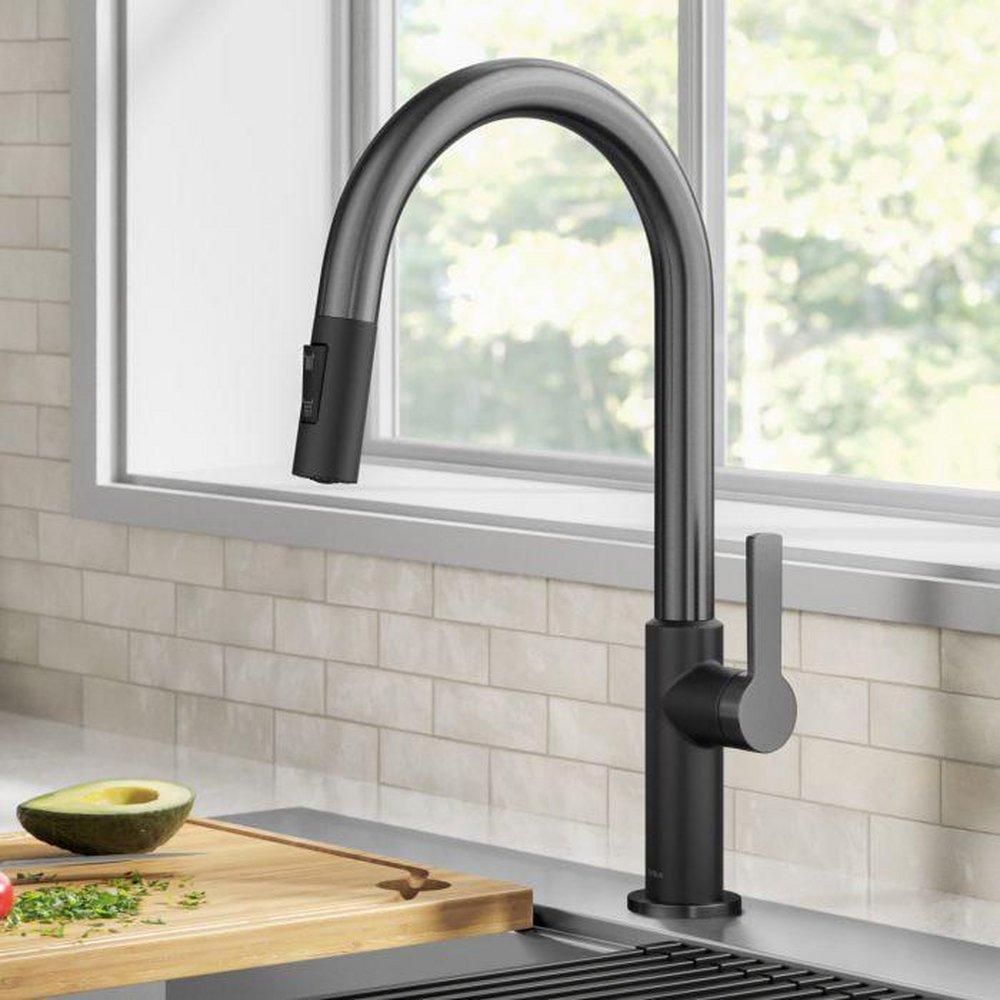 OLETTO 1.8 GPM SINGLE HANDLE PULL-DOWN KITCHEN FAUCET 