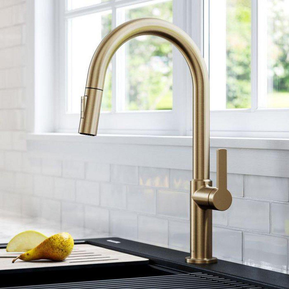 OLETTO 1.8 GPM SINGLE HANDLE PULL-DOWN KITCHEN FAUCET 