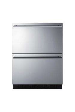 17-22/25 x 32 in. 15A Refrigerator in Stainless Steel