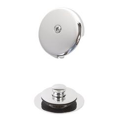 Brass Lift & Turn Drain in Polished Chrome