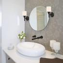 Design House Matte Black 60W 1-Light 10-3/4 in. Wall Sconce 