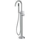 PT95827 ROUND FREESTANDING FILLER CHROME