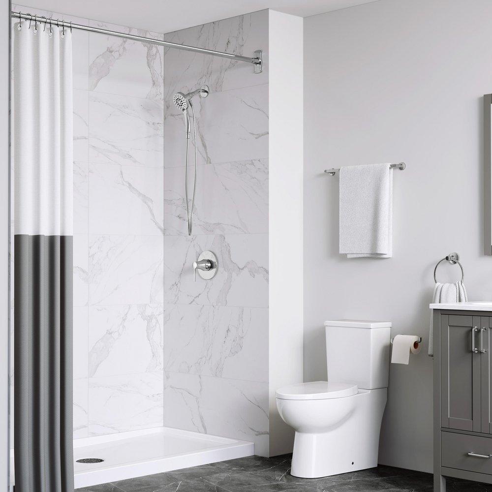 PROFLO&reg; Chrome Multi Function Magnetic Hand Shower 