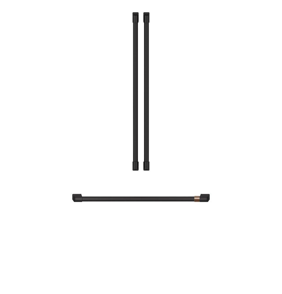 CAFE REFRIGERATION HANDLE KIT - FLAT BLACK 