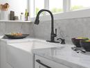 Delta Faucet Matte Black Single Handle Pull Down Kitchen Faucet 