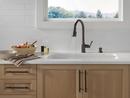 Delta Faucet Venetian Bronze Single Handle Pull Down Kitchen Faucet 