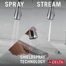 Delta Faucet Chrome Single Handle Pull Down Kitchen Faucet 