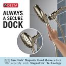 Delta Faucet Lumicoat Polished Nickel Multi Function Hand Shower 