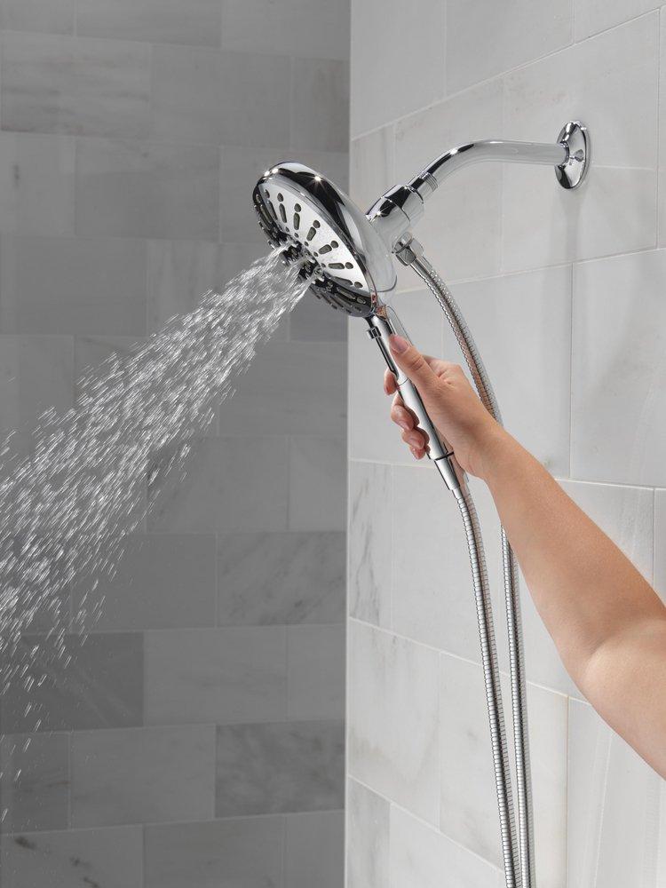 Delta Faucet Lumicoat&reg; Chrome Multi Function Hand Shower 