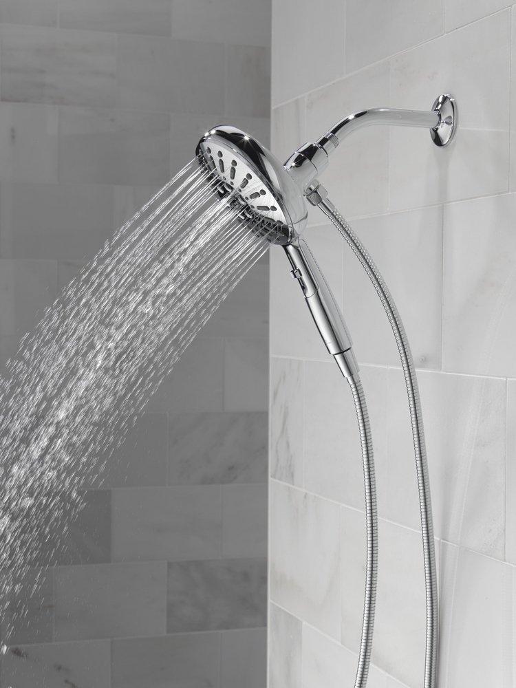 Delta Faucet Lumicoat&reg; Chrome Multi Function Hand Shower 